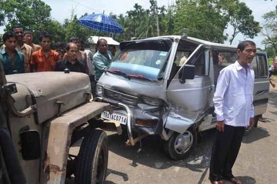 One injured in deadly road mishap One injured in deadly road mishap